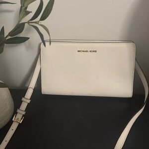 Michael Kors Saffiano Leather Crossbody Bag